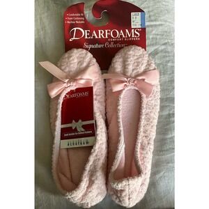 NOS ViNTaGe DEARFOAMS Comfort Slippers PINK 8-9